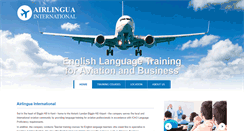 Desktop Screenshot of airlingua.com
